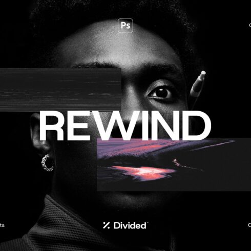 Rewind Glitch Generator (15 Actions)cover image.