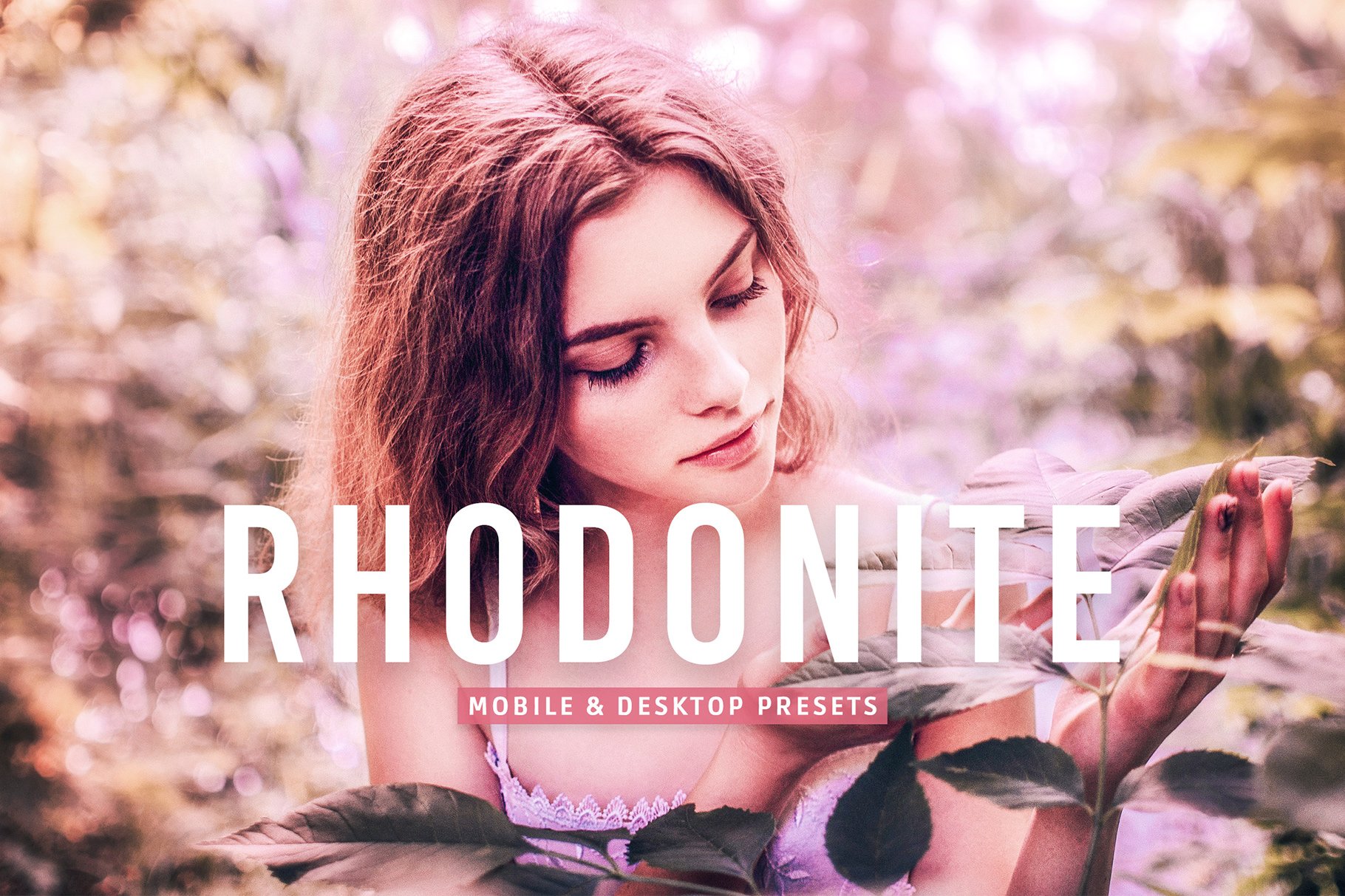 Rhodonite Pro Lightroom Presetscover image.