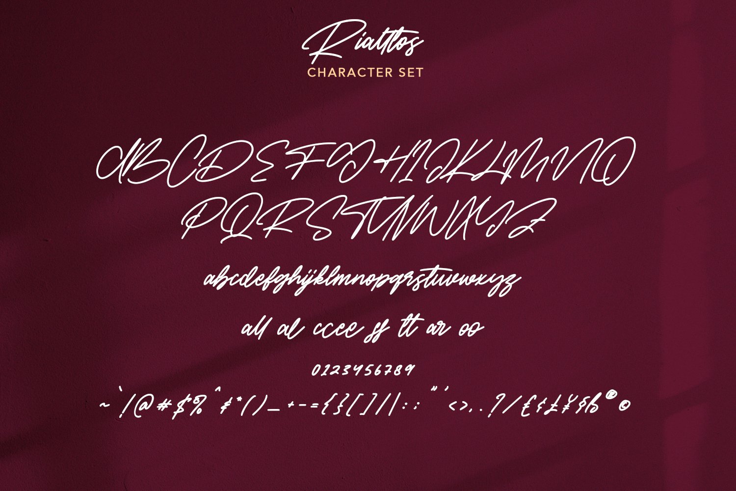 rialltos slanted script font08 621