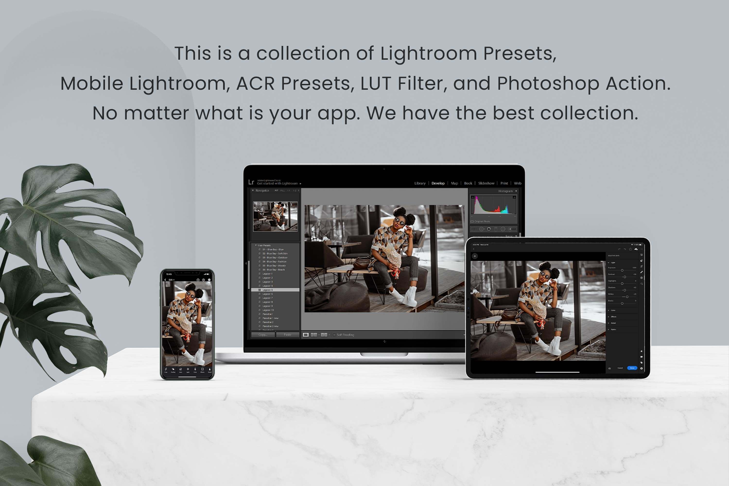 Rich Lightroom Presets Photoshop LUTpreview image.