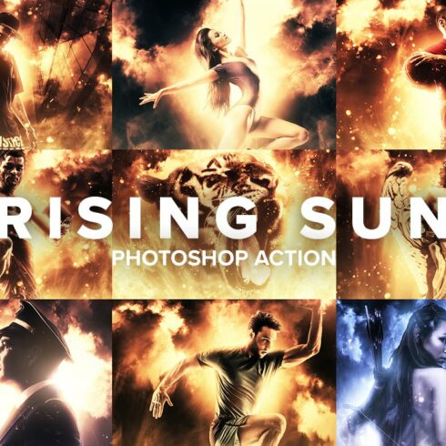 Rising Sun Photoshop Actioncover image.