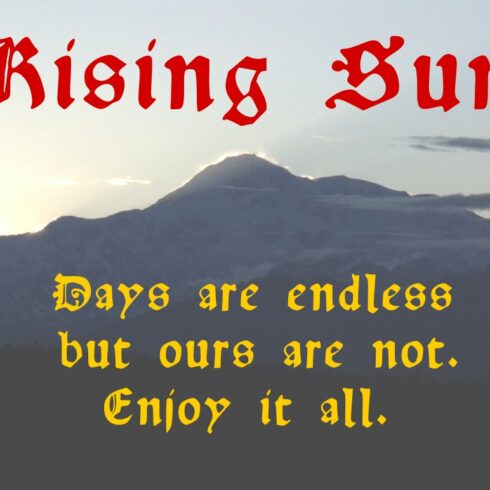 Rising Sun cover image.