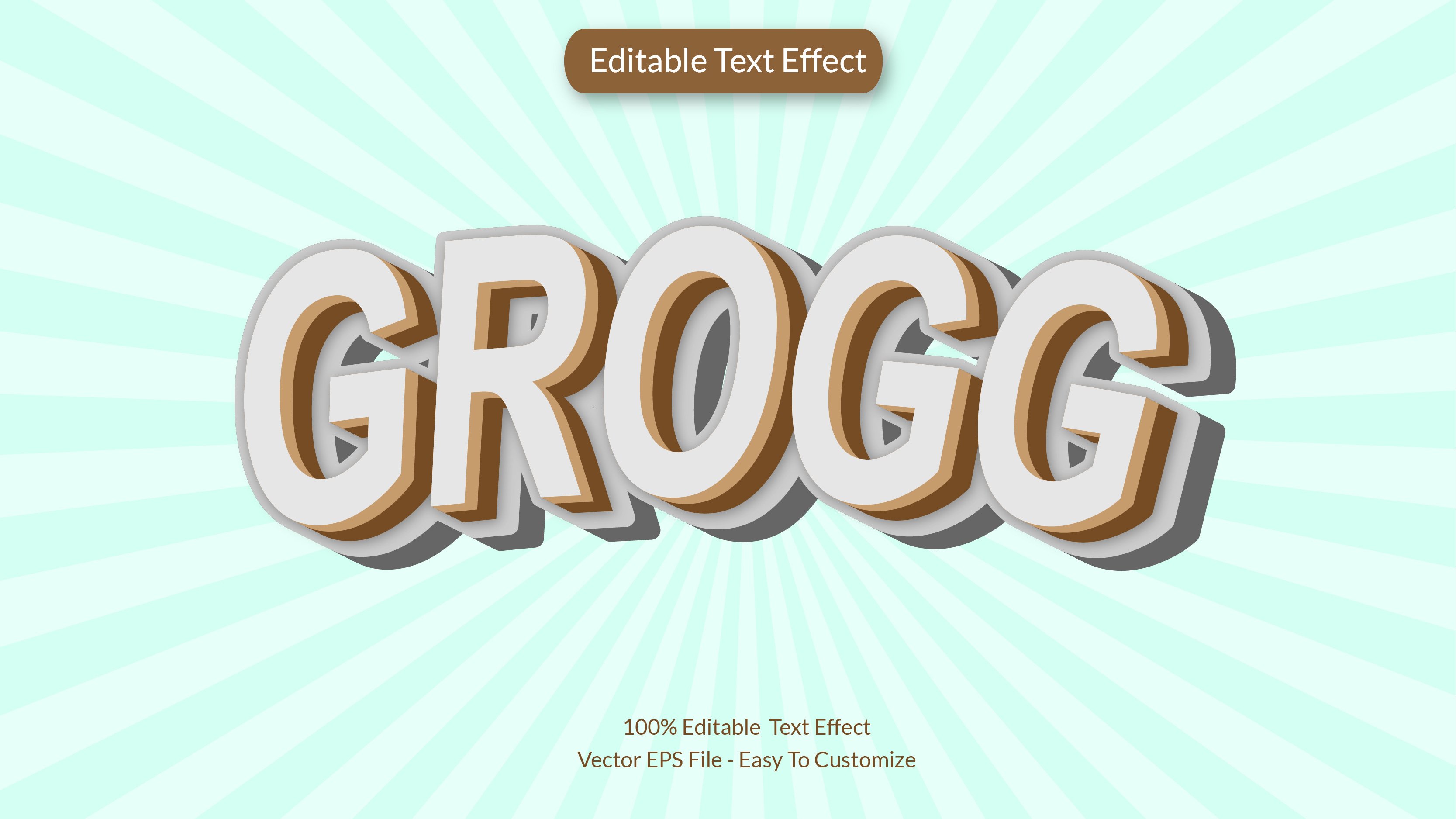 GROGG Editable Text Effectcover image.