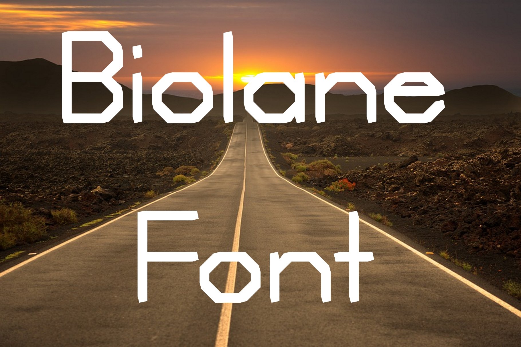 Biolane Font cover image.