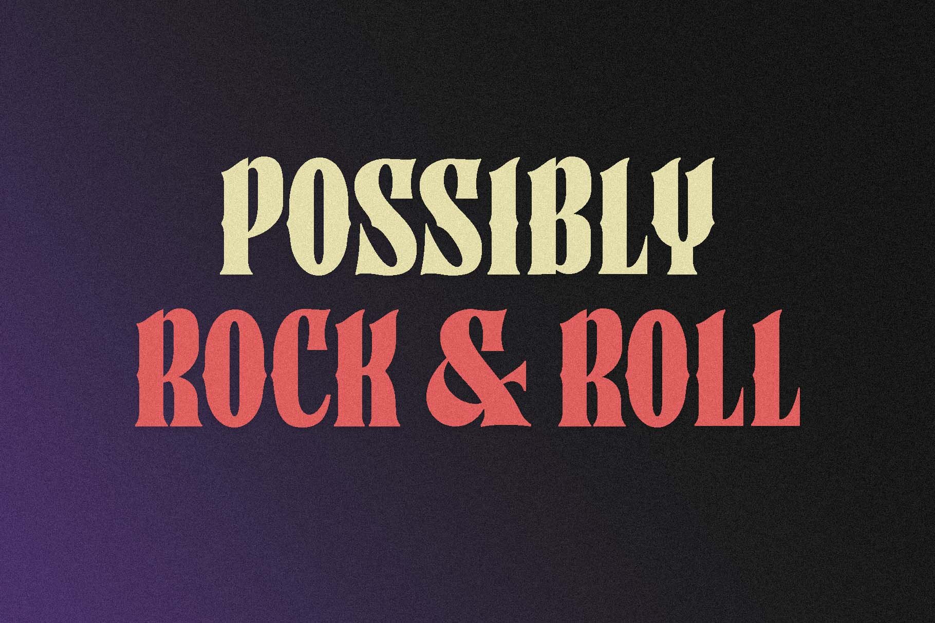 rock sign fonts 08 375