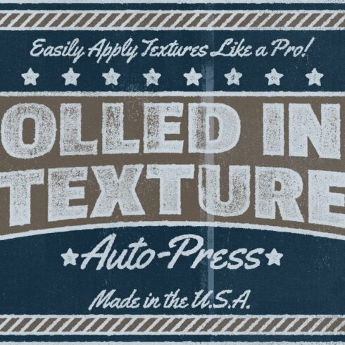 Rolled Ink Texture Auto-Presscover image.