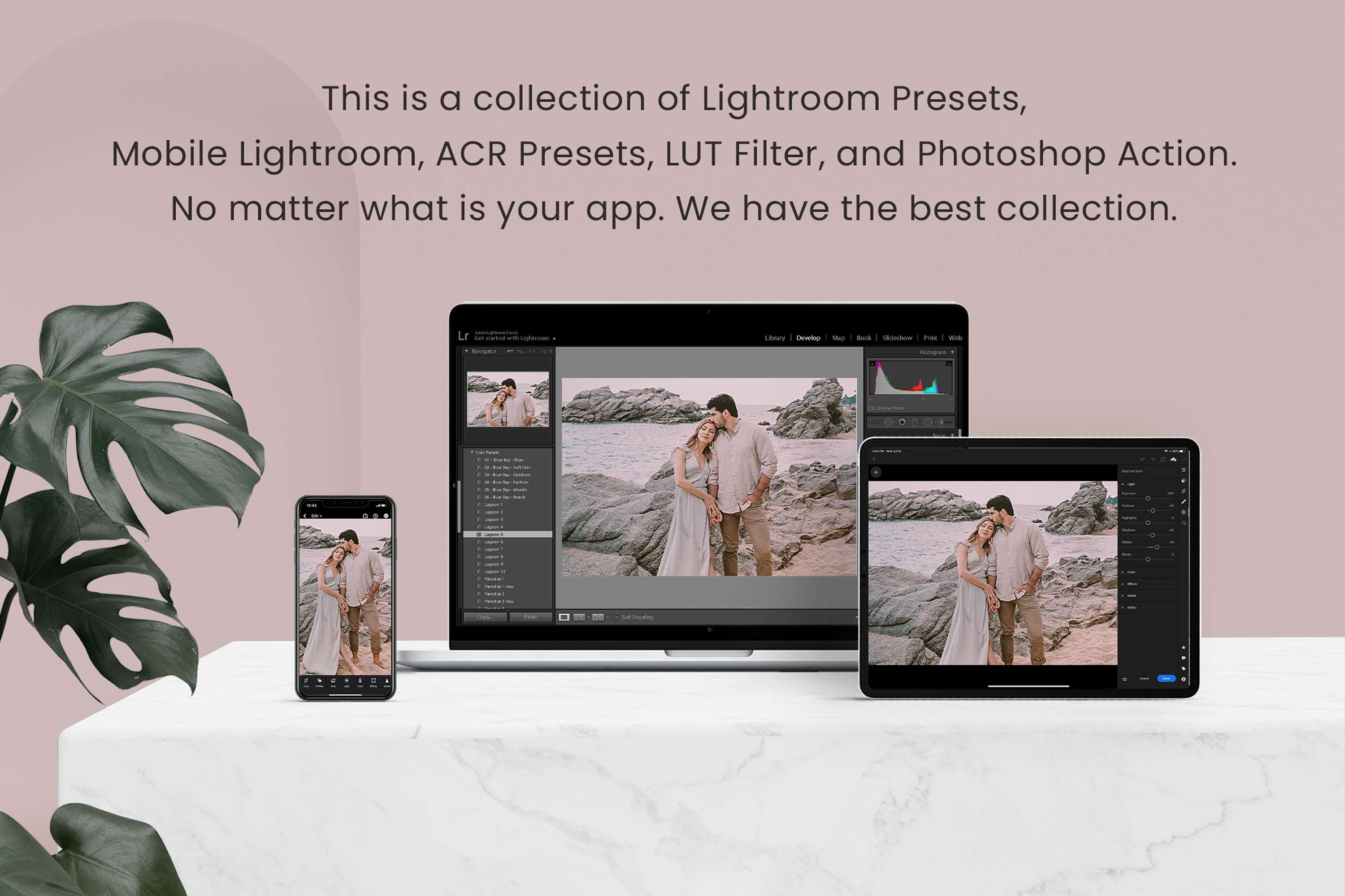 Romance Lightroom Presets Desktoppreview image.