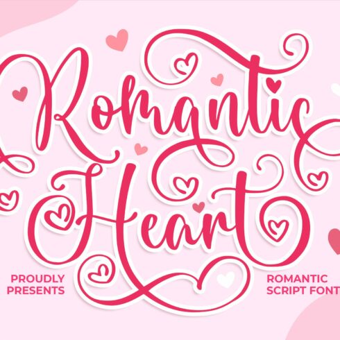 Romantic Heart - Script Font cover image.