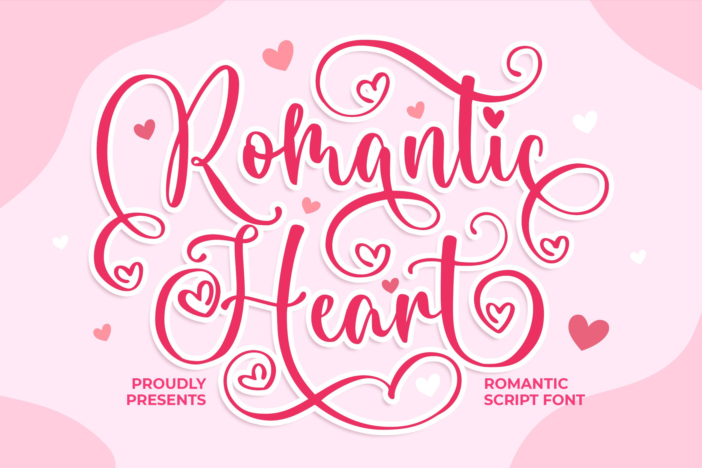Romantic Heart - Script Font cover image.