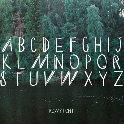 ROMY Headline Font cover image.