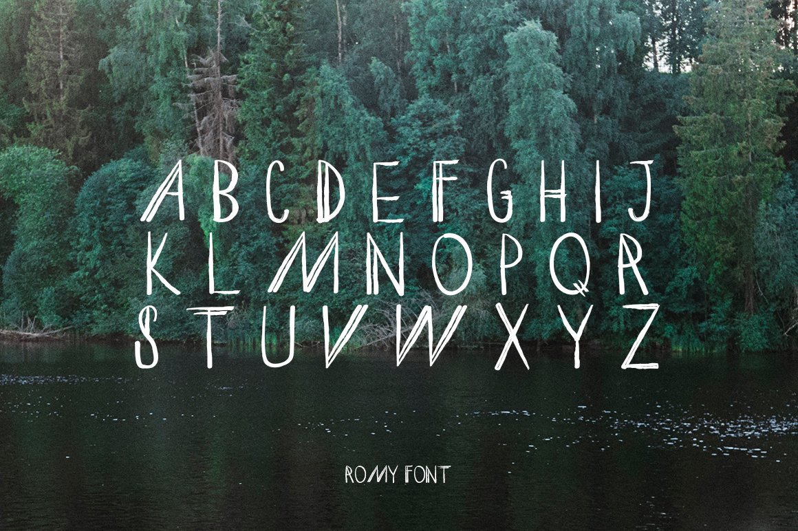 ROMY Headline Font cover image.