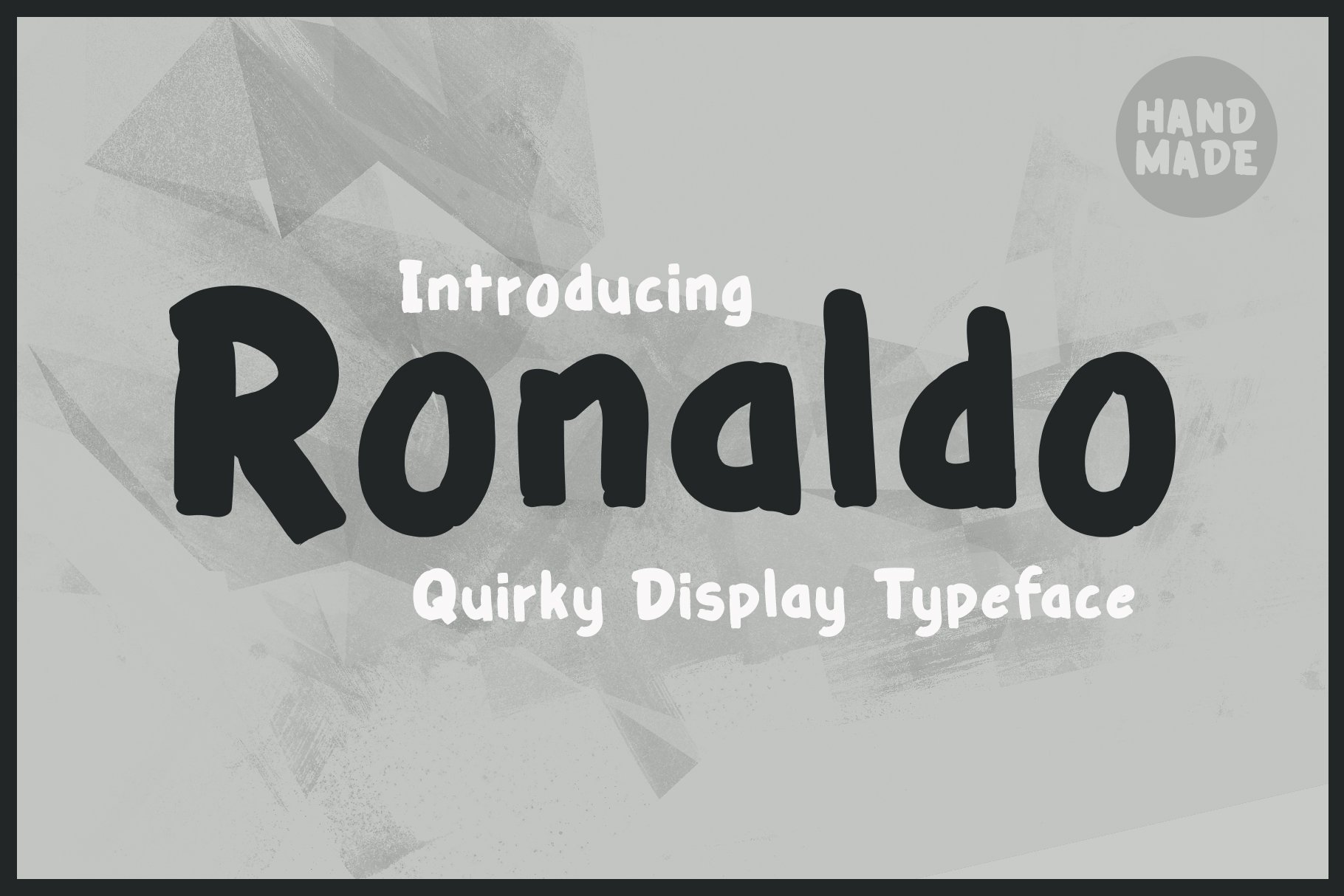 Ronaldo - Quirky & Playful Typeface cover image.