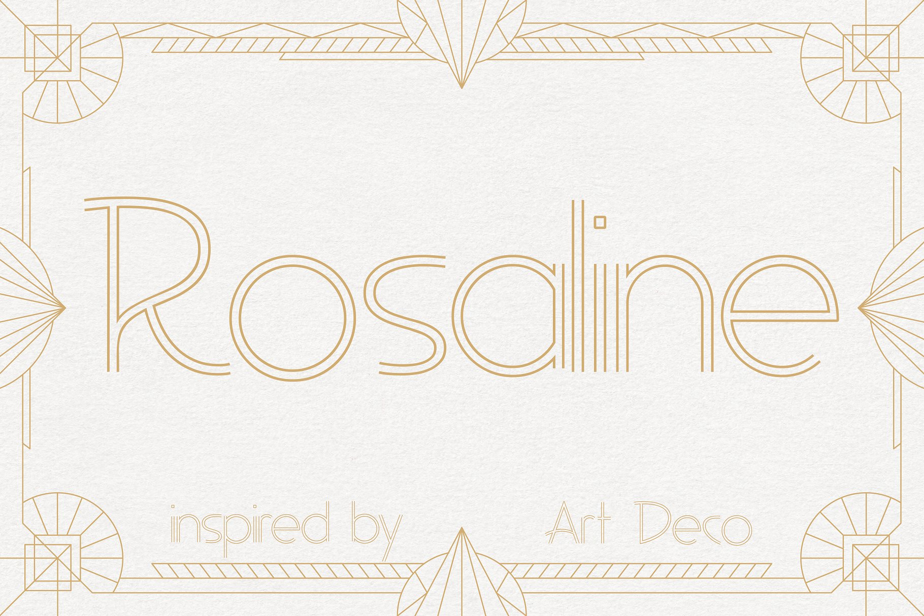 Rosaline - Art Deco Displaycover image.