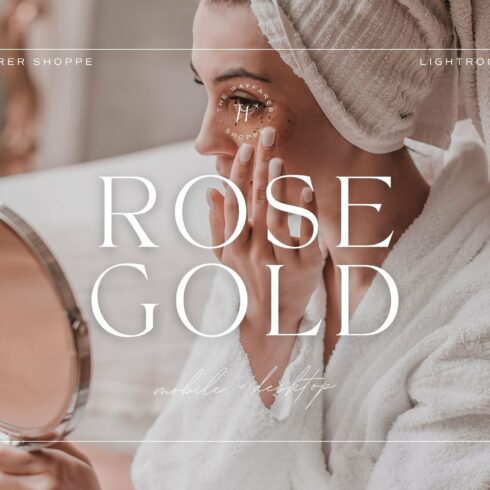 5 Rose Gold Lightroom Presetscover image.