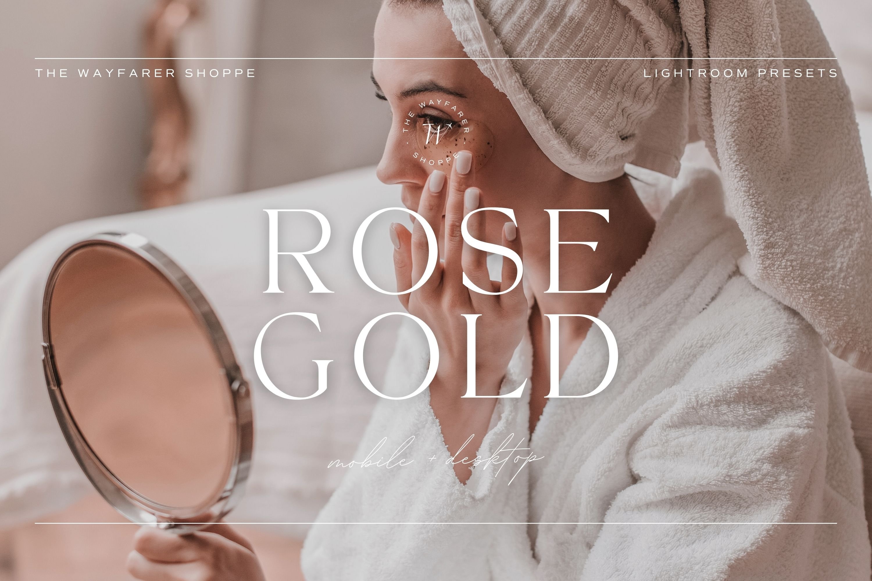 5 Rose Gold Lightroom Presetscover image.