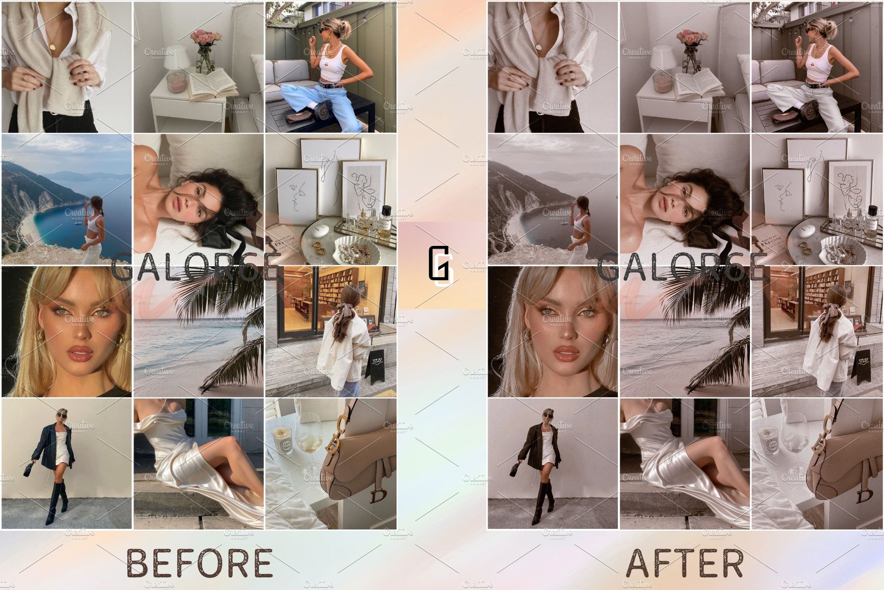 Lightroom Preset ROSE GOLD - GALOR6Epreview image.