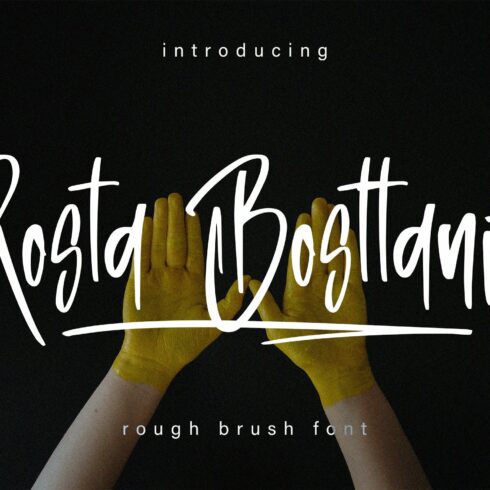 Rosta Bosttania - Brush Script cover image.