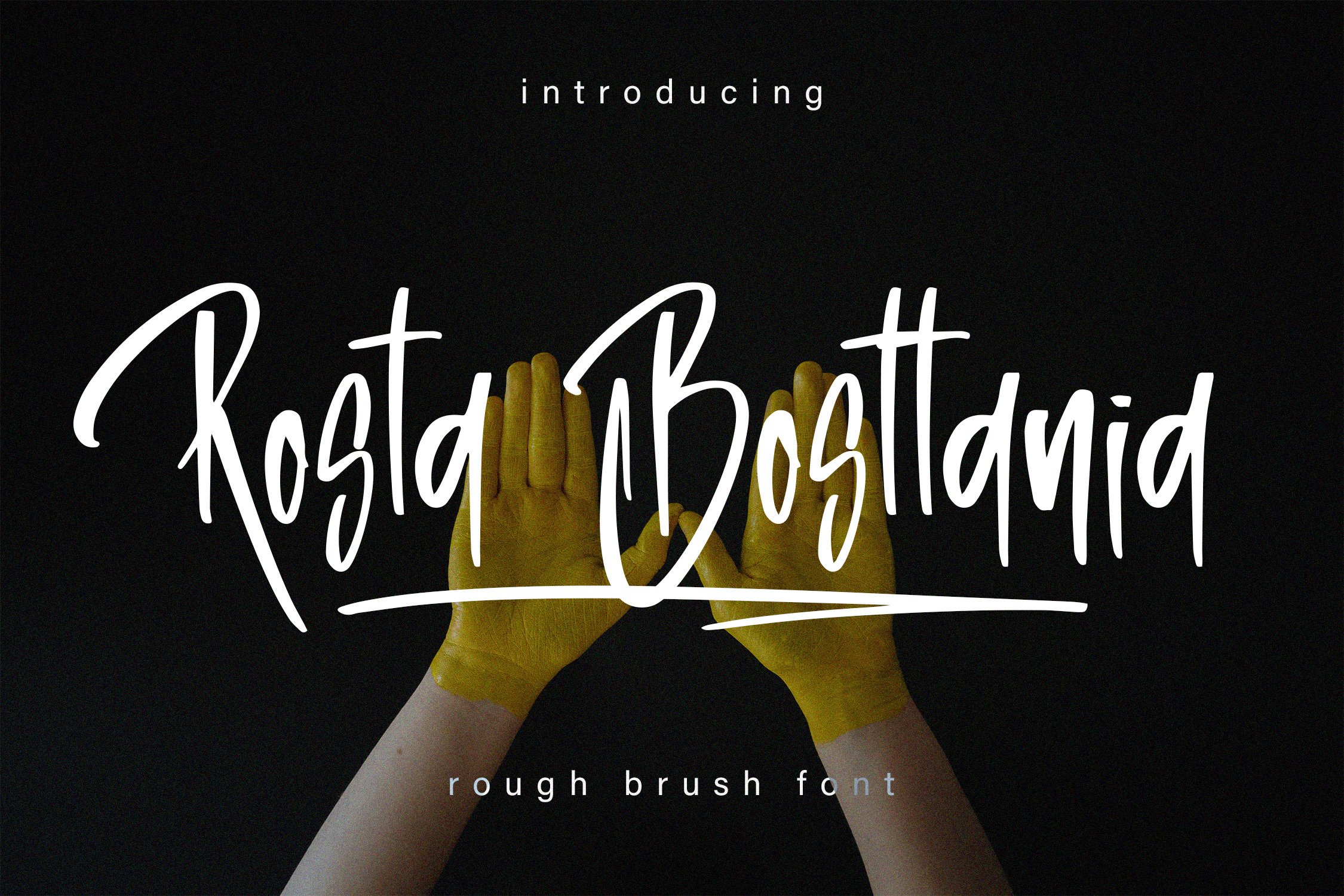 Rosta Bosttania - Brush Script cover image.