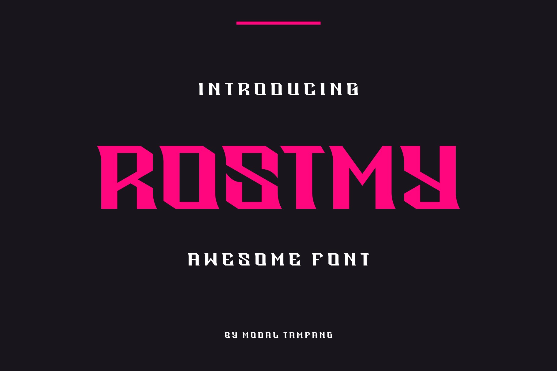 Rostmy Font cover image.