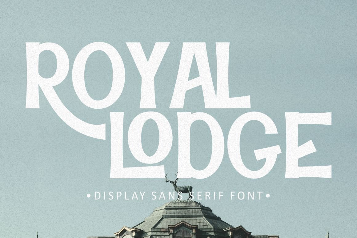 Royal Lodge - Display Sans Serif cover image.