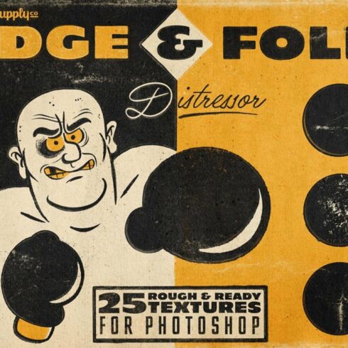 Edge & Fold Brushes Vol. 1 Photoshopcover image.