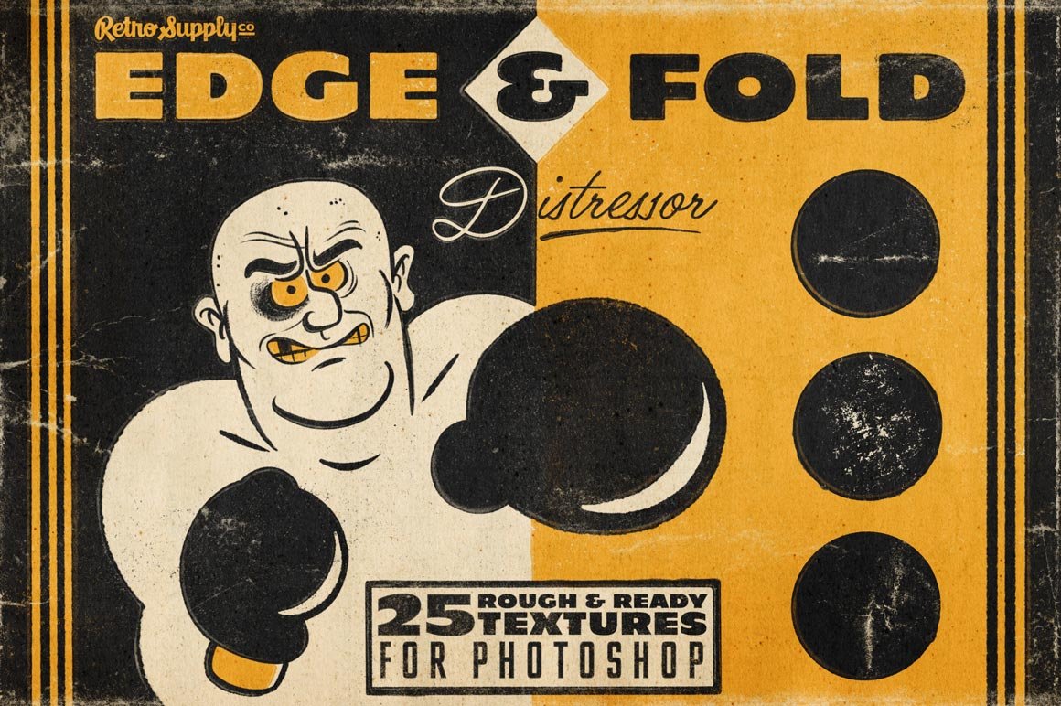 Edge & Fold Brushes Vol. 1 Photoshopcover image.
