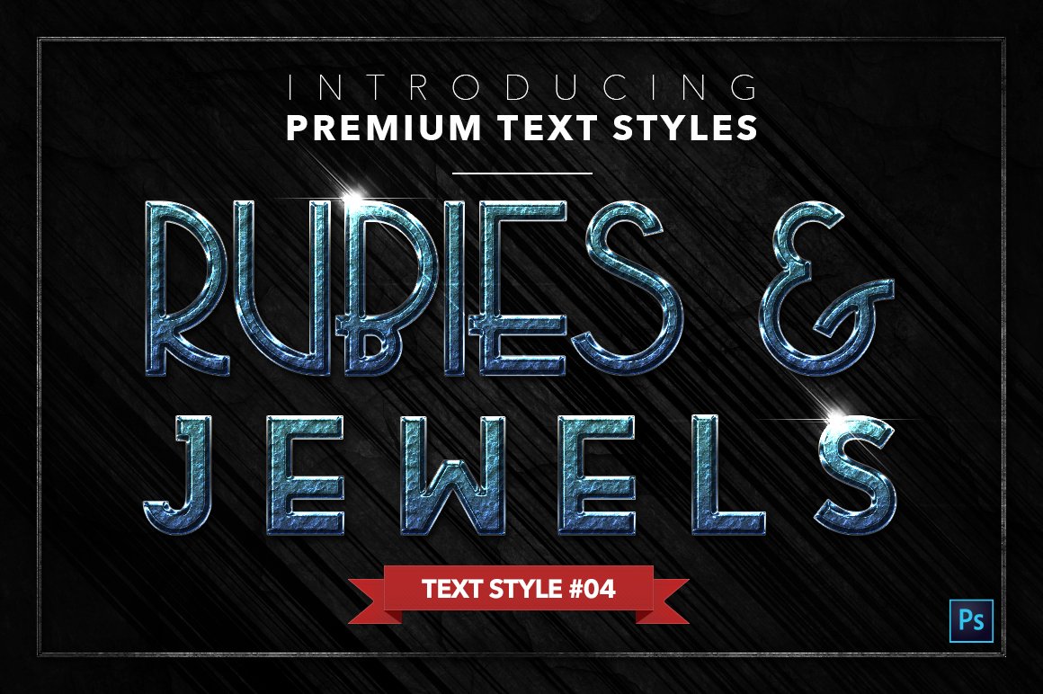 rubies and jewels text styles pack two example4 123