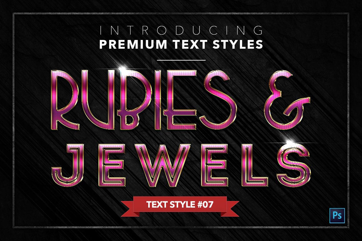 rubies and jewels text styles pack two example7 695