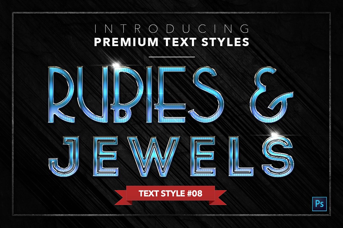 rubies and jewels text styles pack two example8 493