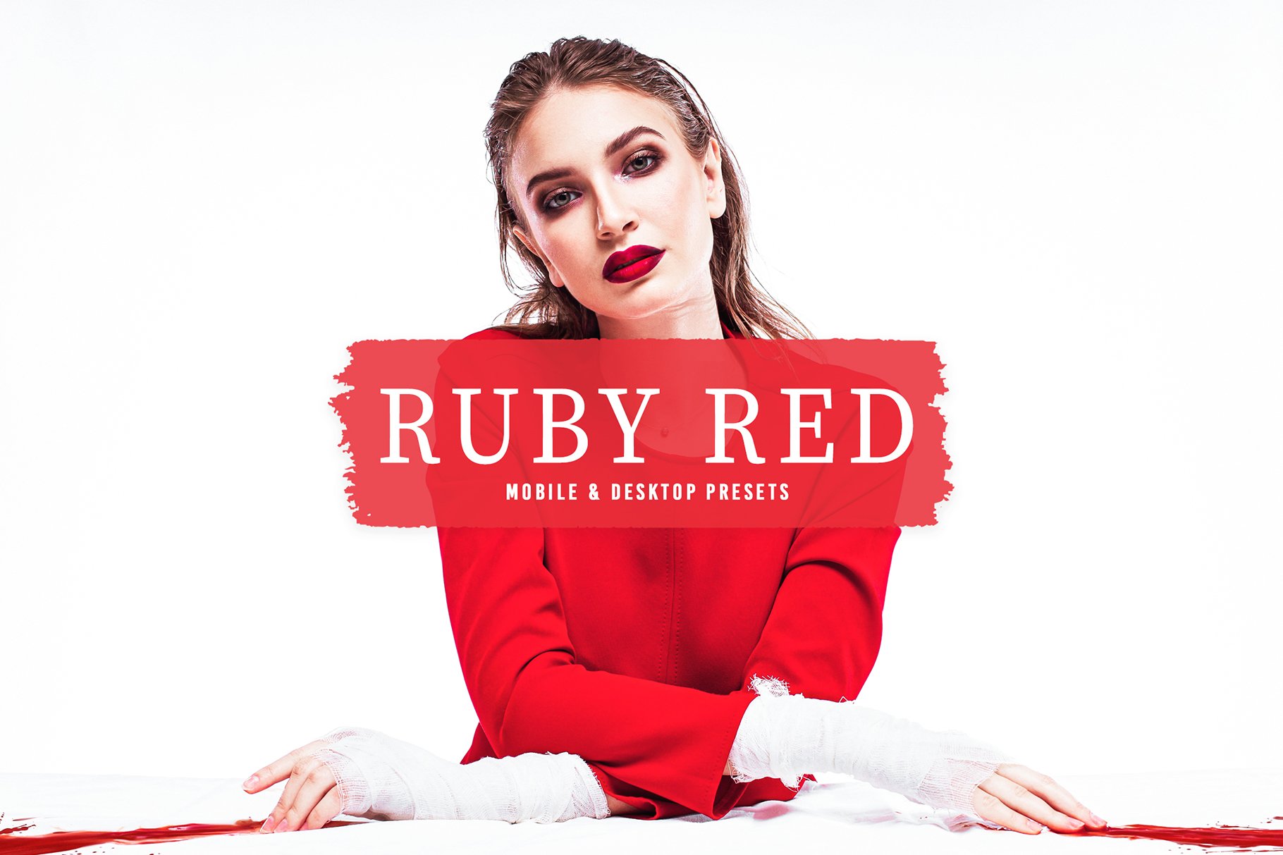 Ruby Red Pro Lightroom Presetscover image.