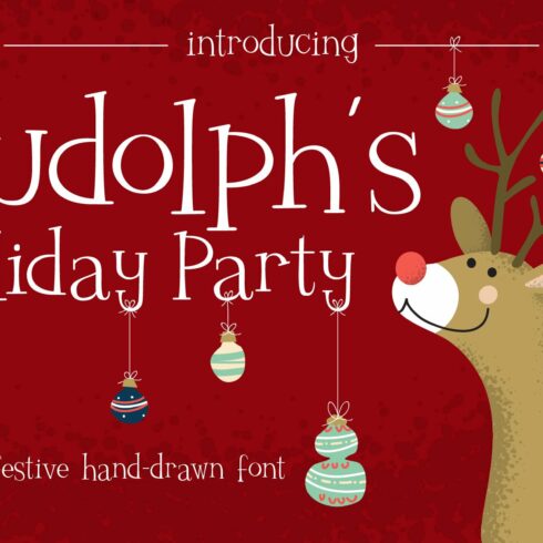 Rudolph's Holiday Party cover image.