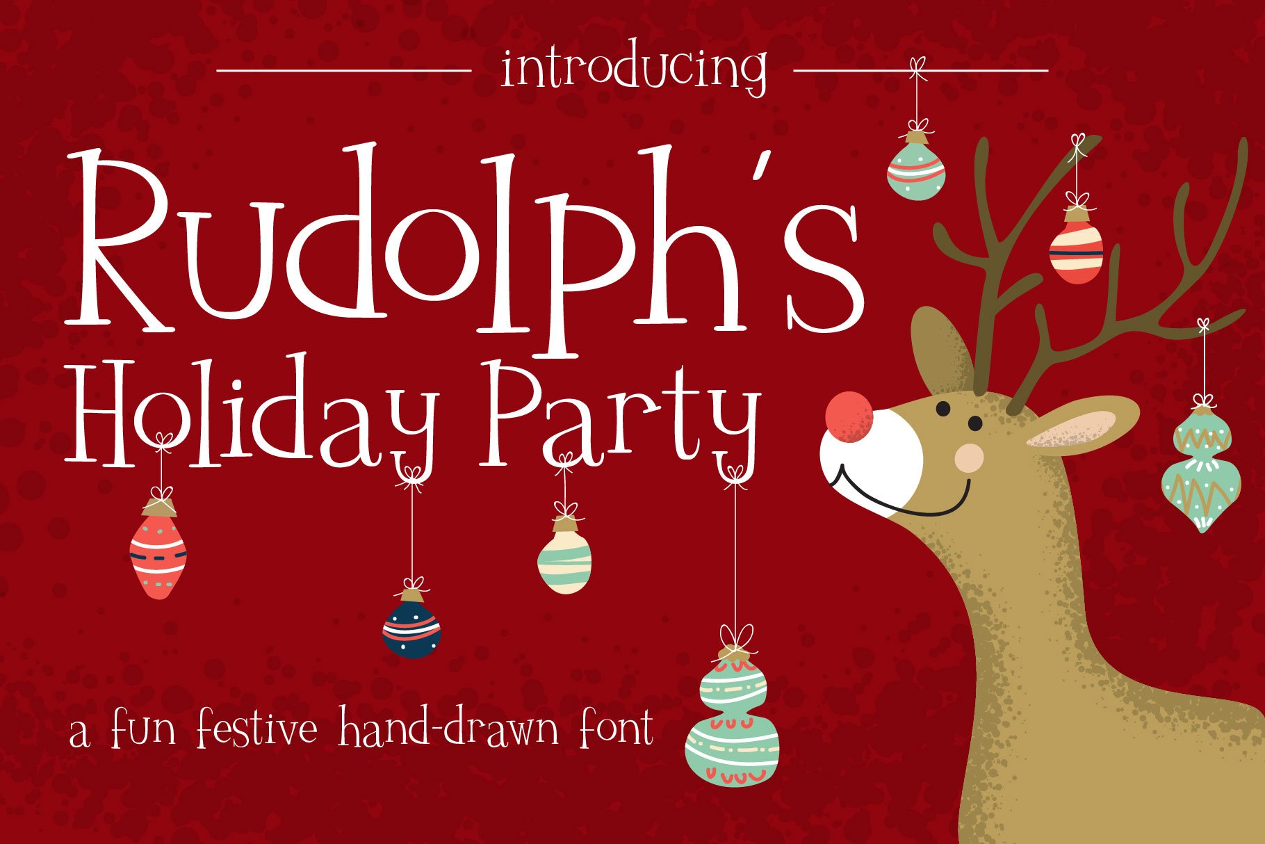 Rudolph's Holiday Party cover image.