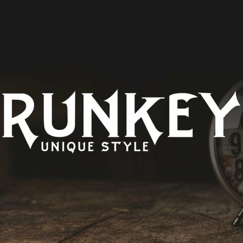 Runkey - Display Font cover image.