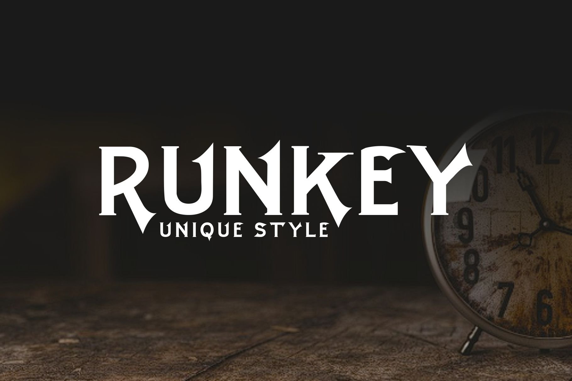 Runkey - Display Font cover image.