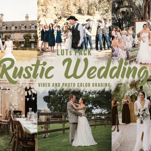 Rustic Wedding | 11 LUTs Bundlecover image.