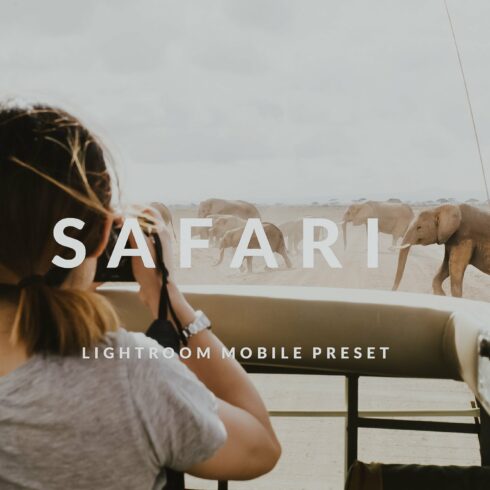 Safari Lightroom Mobile Presetcover image.