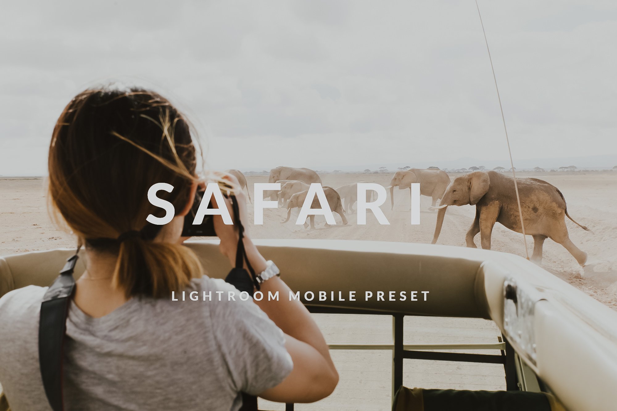 Safari Lightroom Mobile Presetcover image.