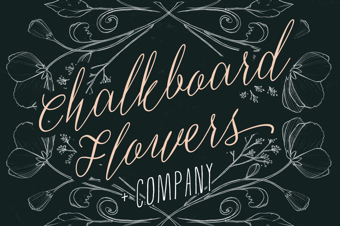 Chalkboard Flowers & Companycover image.