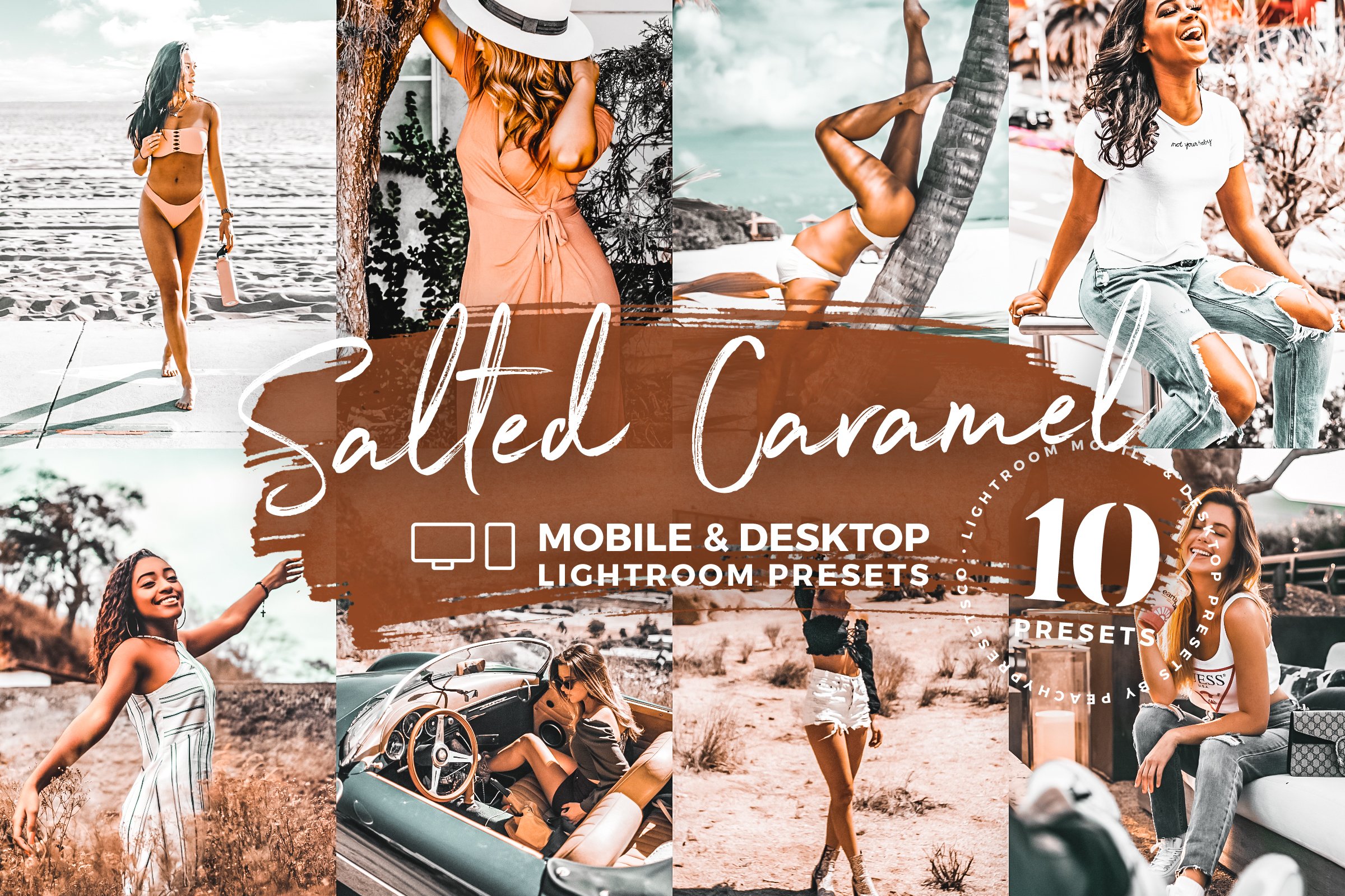 10 Salted Caramel Mobile Presetscover image.