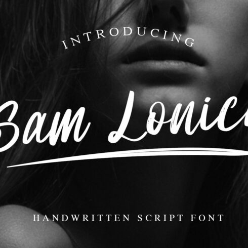 Sam Lonica - Script Font cover image.