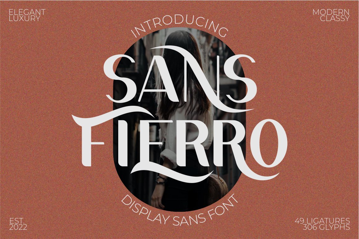 Sans Fierro - Display Sans Fontcover image.