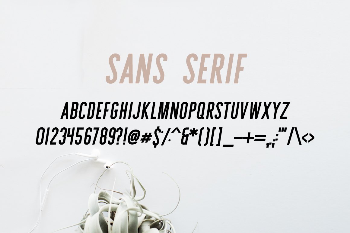 sans serif letters 380