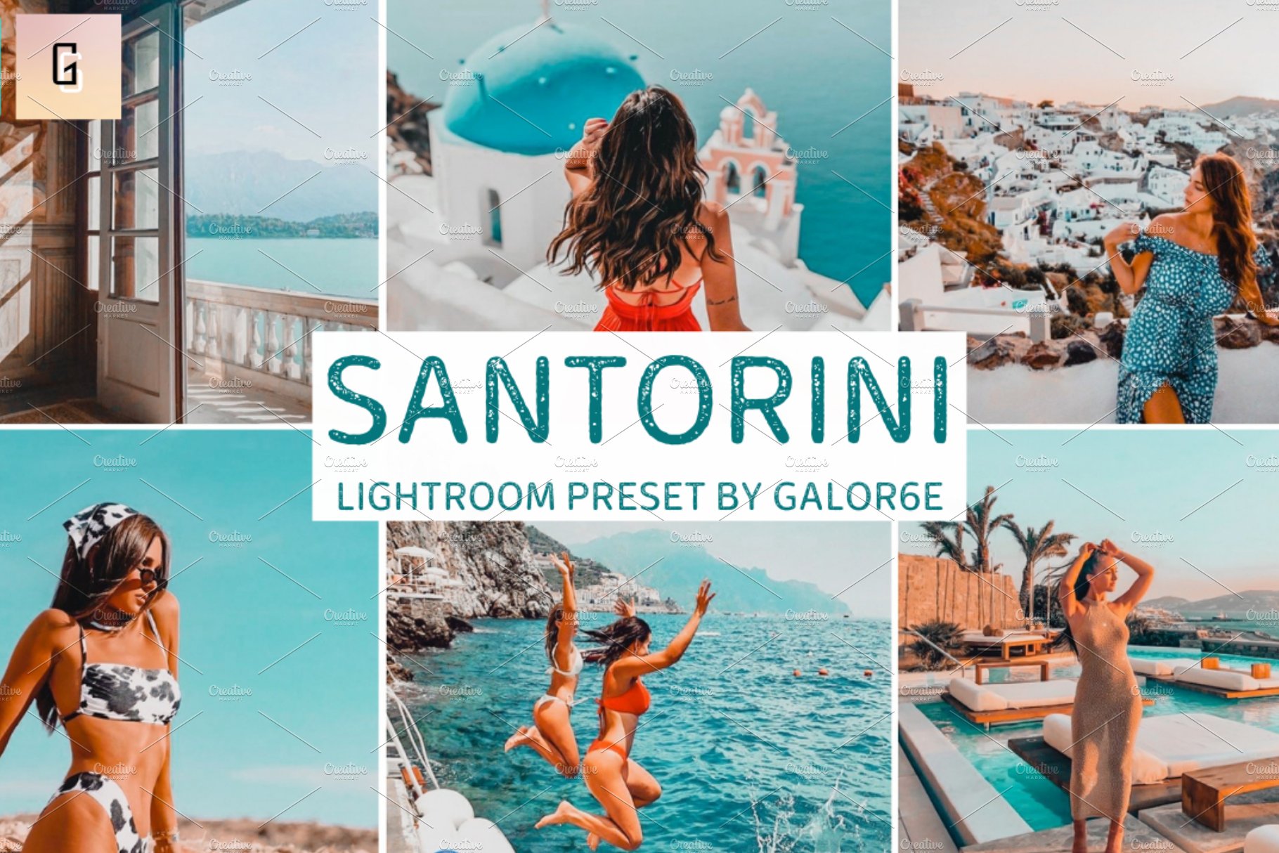 Lightroom Preset SANTORINI - GALOR6Ecover image.