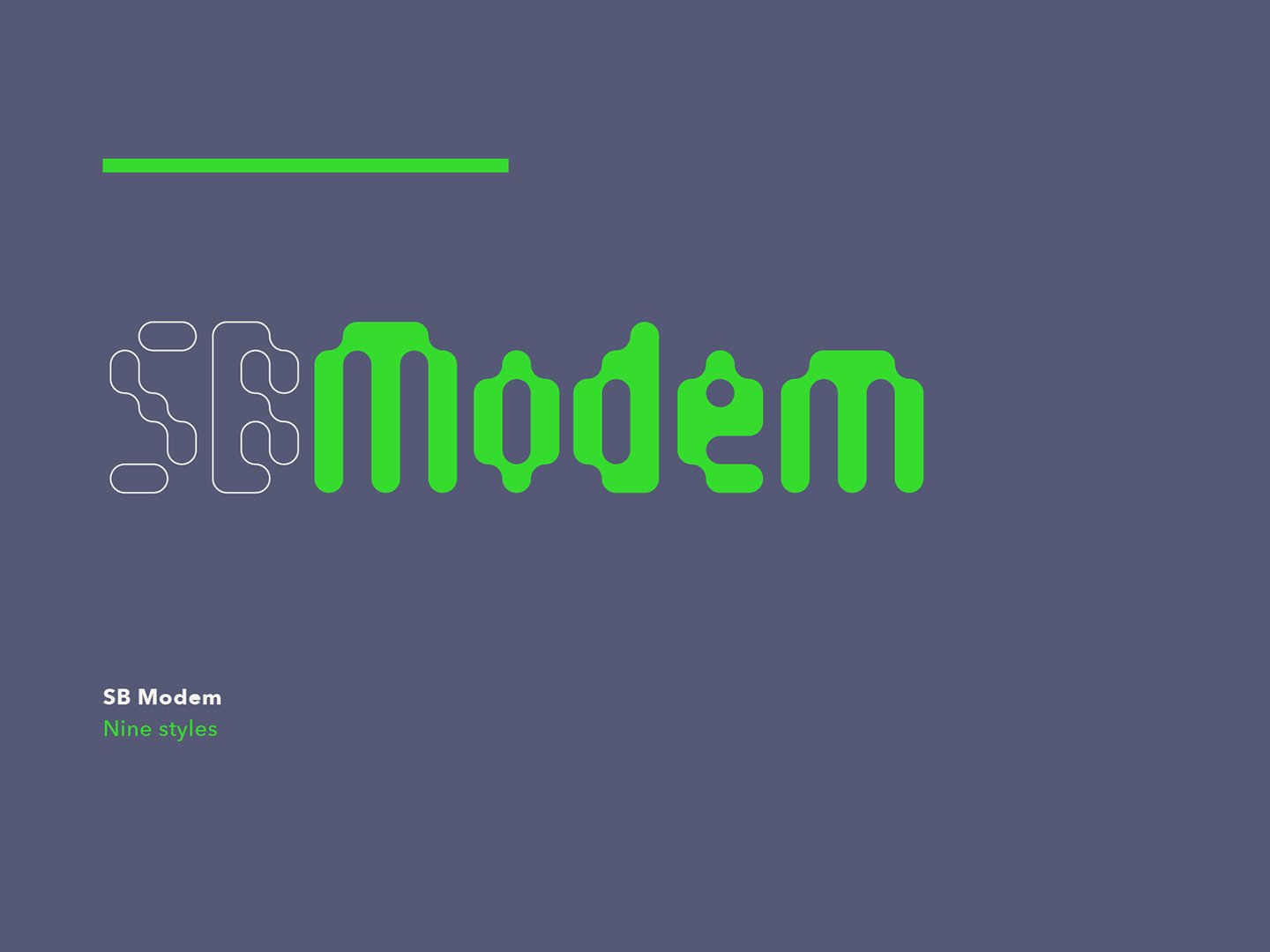 Modem Y2K Font (9 styles) cover image.