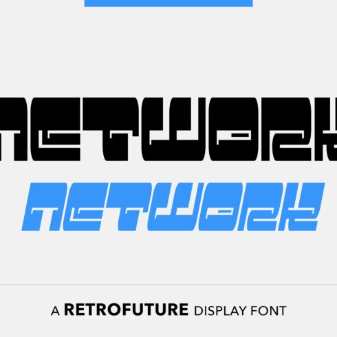 SB Network - y2k font cover image.