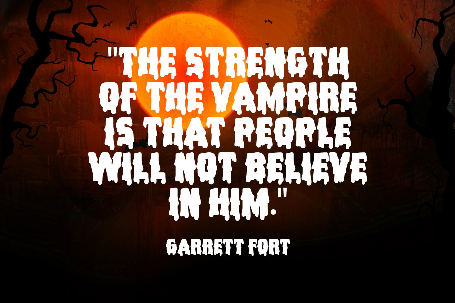 scarow scary blood typeface 07 quotes cm 990