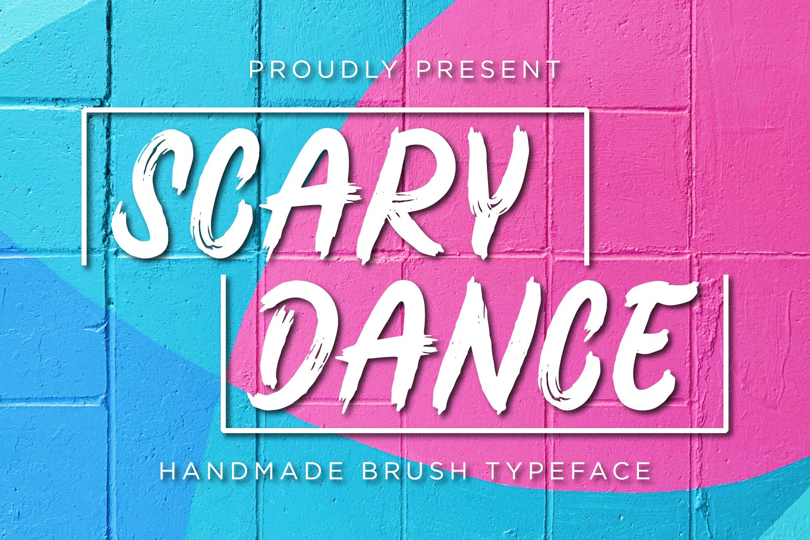 Scary Dance Handmade Brush Typeface cover image.