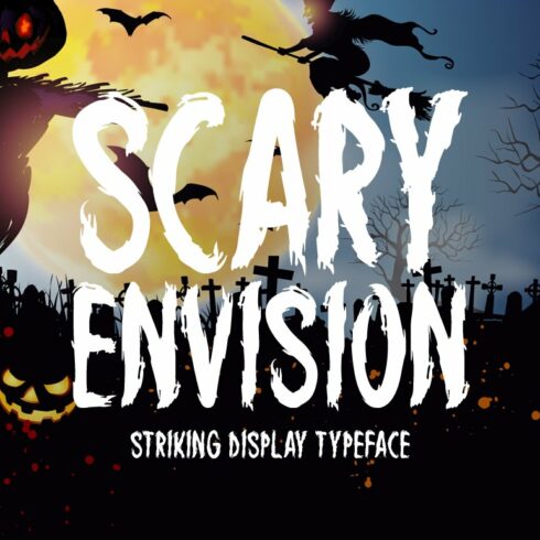 Scary Envision Typeface cover image.