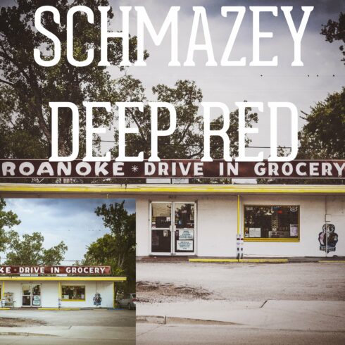 Schmazey Deep Red Photoshop Actioncover image.