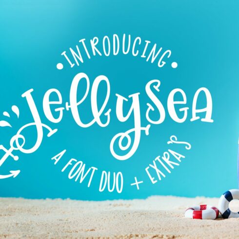 Jellysea - Font Duo + Summer Doodles cover image.